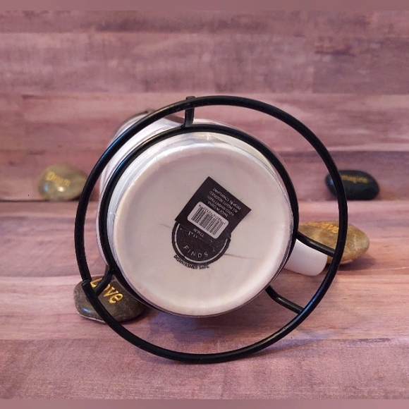 SALE! NWT Boho Evil Eye Set Stackable Coffee Mugs/Tea Cups Metal Organizer Stand - Picture 8 of 16